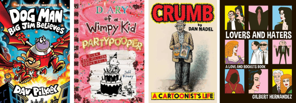 Book news: Dog Man tops the charts yet again, but elsewhere comics snubs